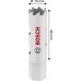 BOSCH Multi Material Děrovka se závitem, 14 × 40 mm 2608594558